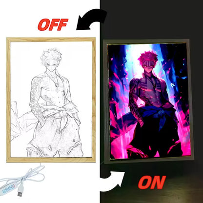 Anime Light Up Frame