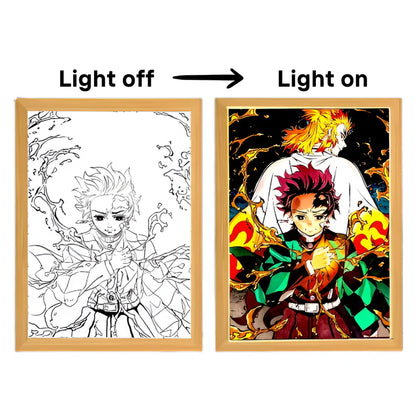 Anime Light Up Frame