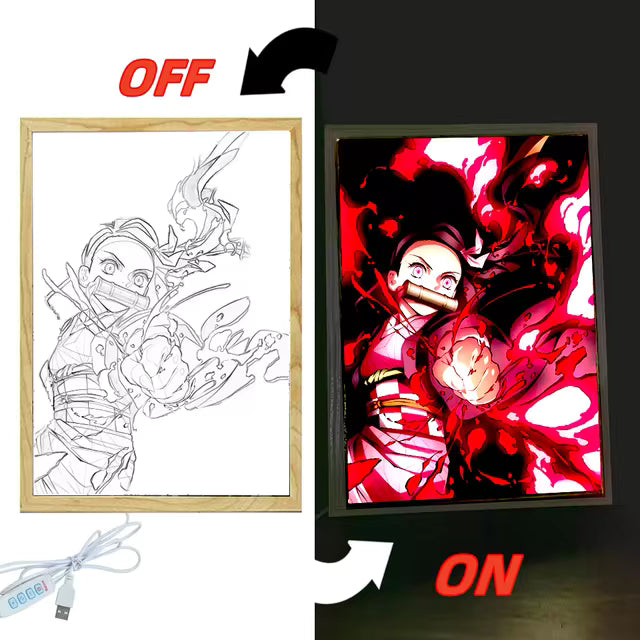 Anime Light Up Frame