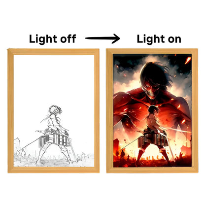 Anime Intro Frame Anime Light Up Frame – Anime Swords™️