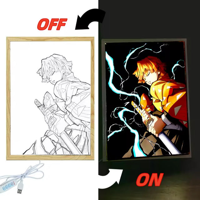 Anime Light Up Frame