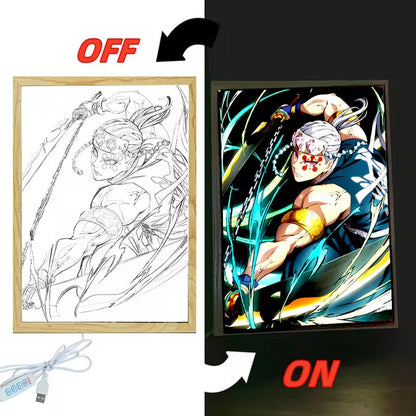 Anime Light Up Frame