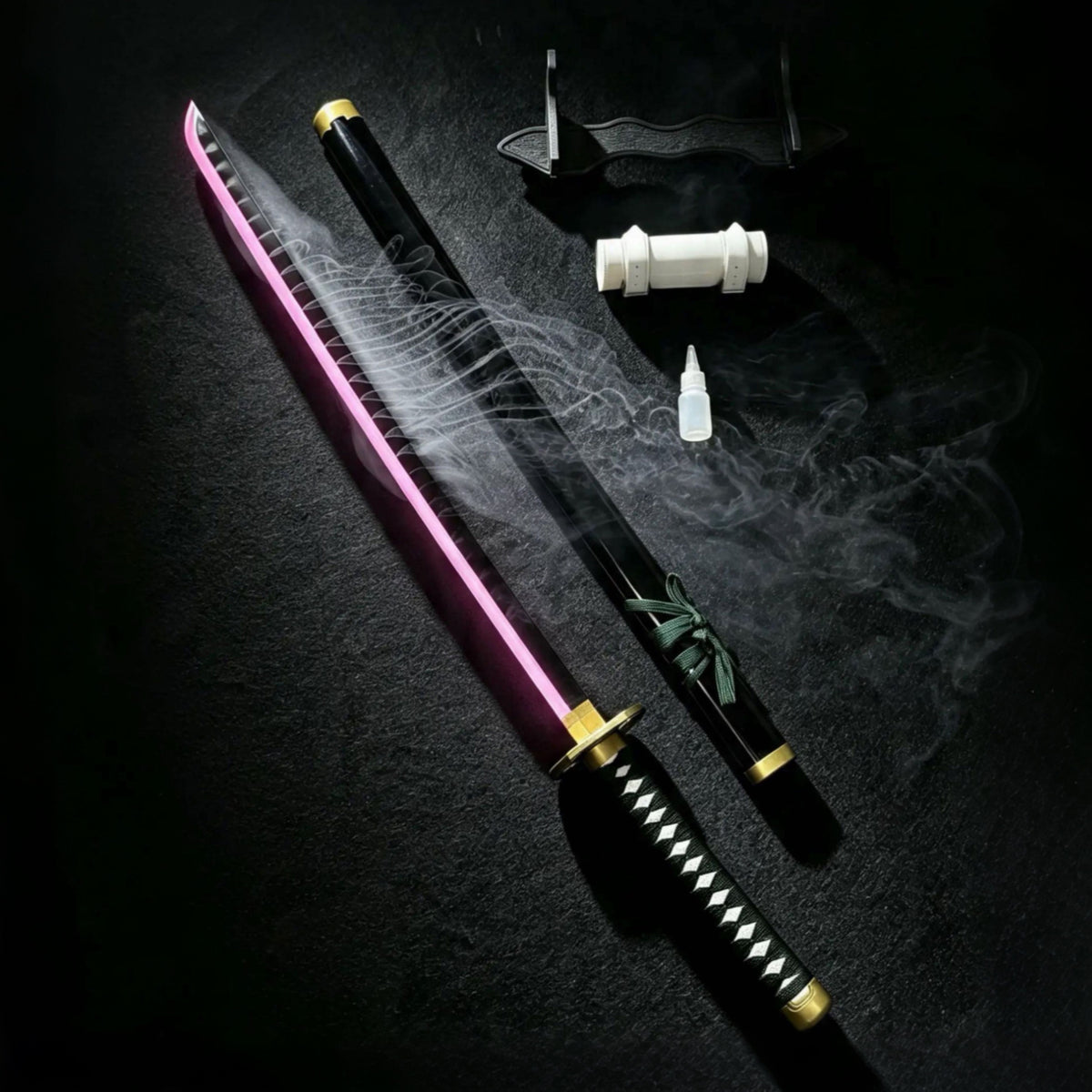 Glowing & Smoking Zanpakuto (BLEACH)