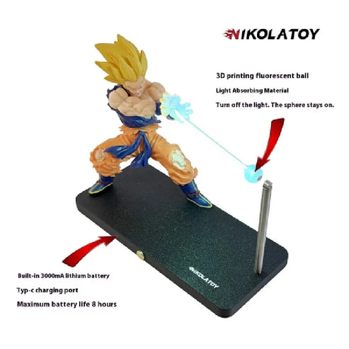 Goku's Magnetic Lamp